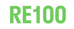 RE100 logo